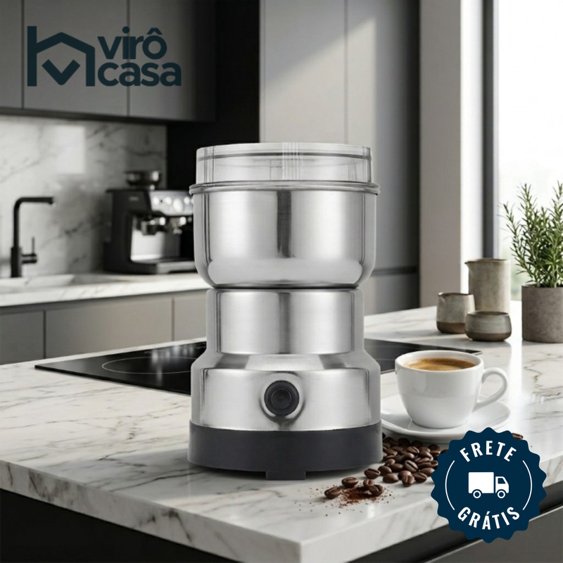 Moedor Triturador Multifuncional Inox - VIRÔ PRIME GRIND