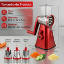 CORTA FÁCIL PRO 3 em 1 - Cortador e fatiador multifuncional
