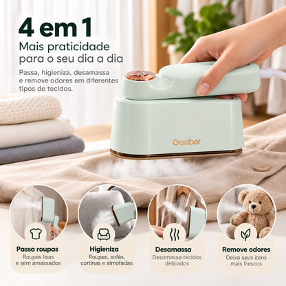 Ferro a Vapor Compact 4 em 1