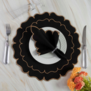 "Kit Americano 4 Peças: Sousplats e Guardanapos - Eleve a Elegância e Sofisticação da Sua Mesa de 2 Lugares!