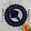 "Kit Americano 4 Peças: Sousplats e Guardanapos - Eleve a Elegância e Sofisticação da Sua Mesa de 2 Lugares!