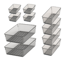 Kit de 10 Organizadores Multiuso Modulares em Acrílico