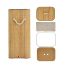 Cesto de Roupa de Bambu 60L