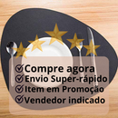 Jogo Americano Sousplat De Mesa em Sintético Decoração Organico